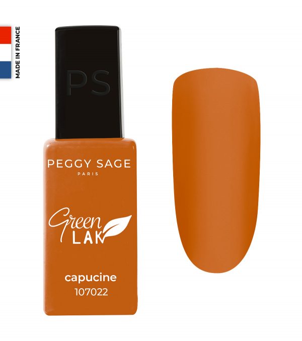 PEGGY SAGE Esmalte de uñas green LAK - capucine 10 ml