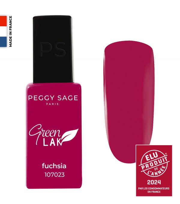 PEGGY SAGE Esmalte de uñas green LAK - fuschia 10 ml