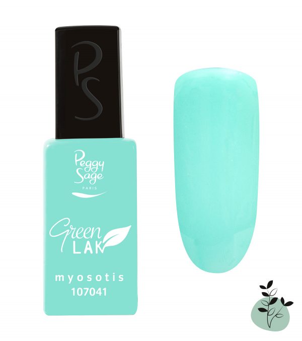PEGGY SAGE Esmalte de uñas green LAK - myosotis 10 ml