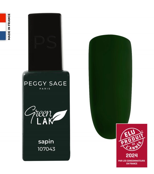 PEGGY SAGE Esmalte de uñas green LAK - sapin 10 ml