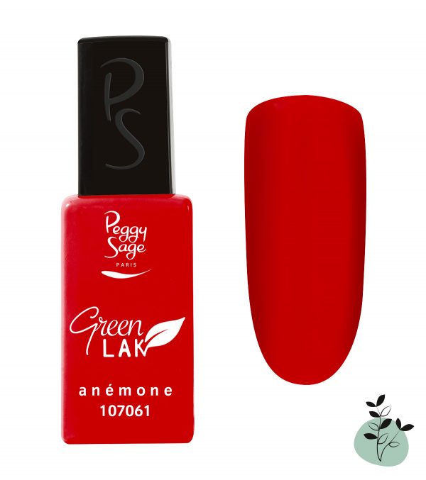 PEGGY SAGE Esmalte de uñas green LAK - anémone 10 ml