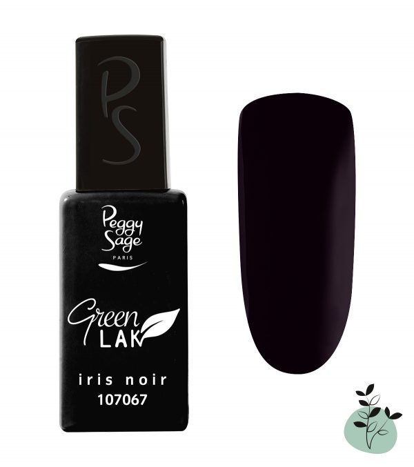 PEGGY SAGE Esmalte de uñas green LAK - iris noir 10 ml