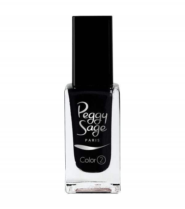 PEGGY SAGE Esmalte de uñas black velours 11 ml