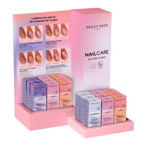 PEGGY SAGE Expositor de cuidado de uñas CC NAILS