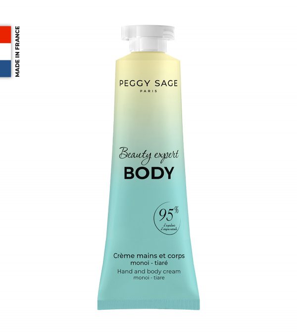 PEGGY SAGE Crema para manos y cuerpo monoi - tiaré