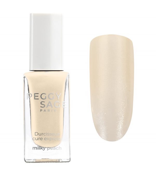 PEGGY SAGE Endurecedor cura exprés – milky peach