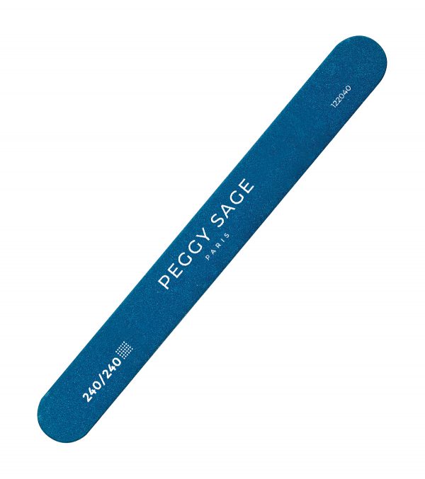 PEGGY SAGE Lima para uñas 2 caras 240/240, azul