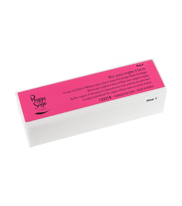 PEGGY SAGE Pulidor fluo 4 caras para uñas