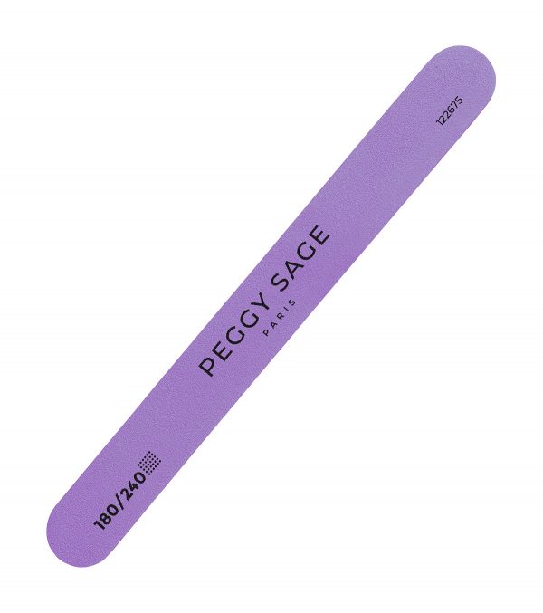 PEGGY SAGE Lima para uñas Origin Purple 2 caras 180/240