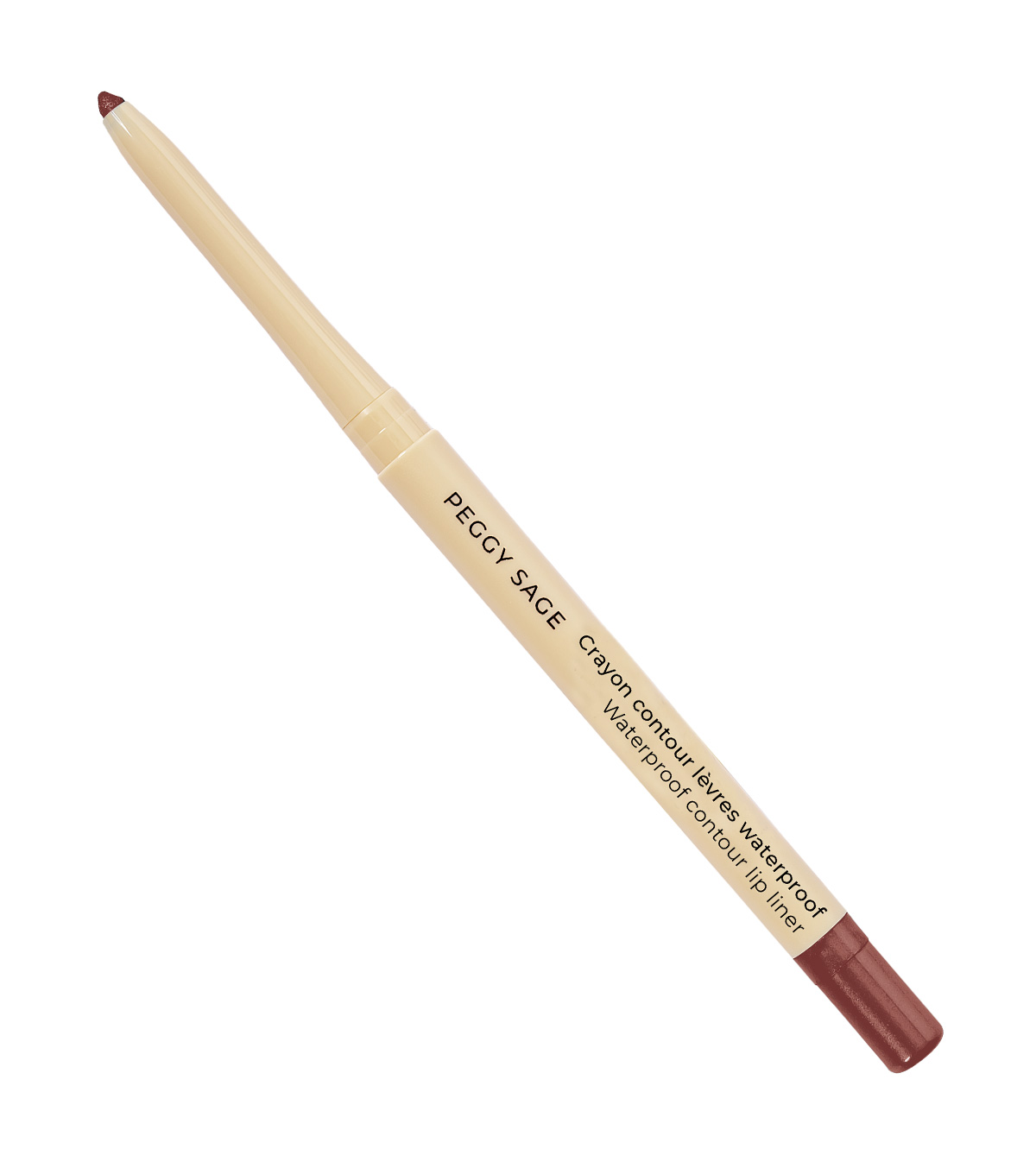 PEGGY SAGE Lápiz de labios waterproof - lie de vin