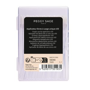 PEGGY SAGE Aplicador de labios de un solo uso x50
