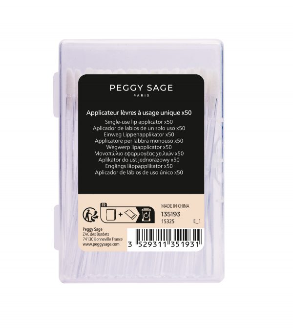 PEGGY SAGE Aplicador de labios de un solo uso x50