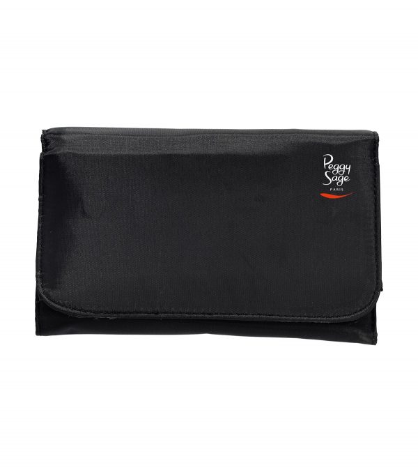 PEGGY SAGE Funda vacía para 12 pinceles de maquillaje