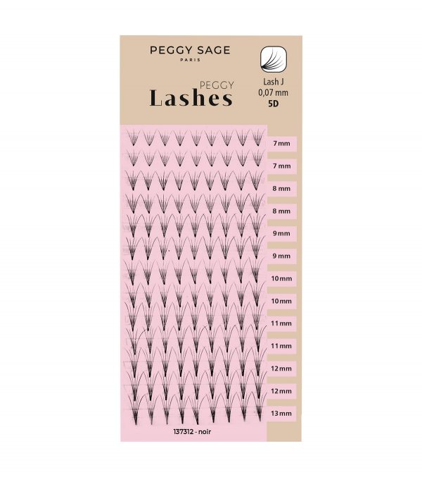 PEGGY SAGE Volumen ruso 5D J 0,07 mm largo 7 a 13 mm