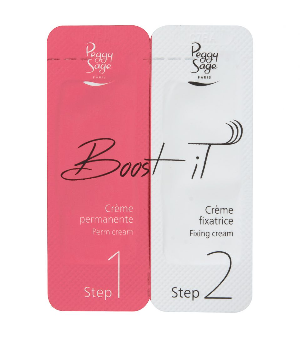 PEGGY SAGE Set de crema permanente & crema fijadora pestañas