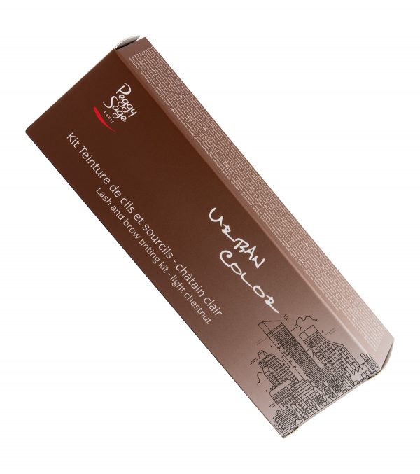 PEGGY SAGE Kit de tinte de pestañas y cejas Castaño claro