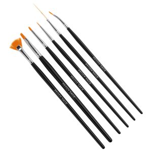 PEGGY SAGE Set de 6 pinceles nail art