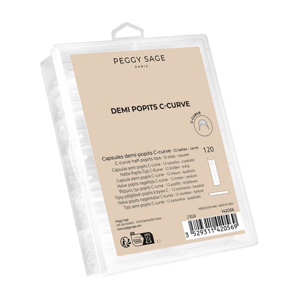 PEGGY SAGE Cápsulas semi popits C-curve x120 - cuadrado