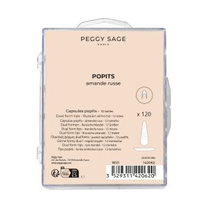 PEGGY SAGE Cápsulas popits x120 – almendra rusa