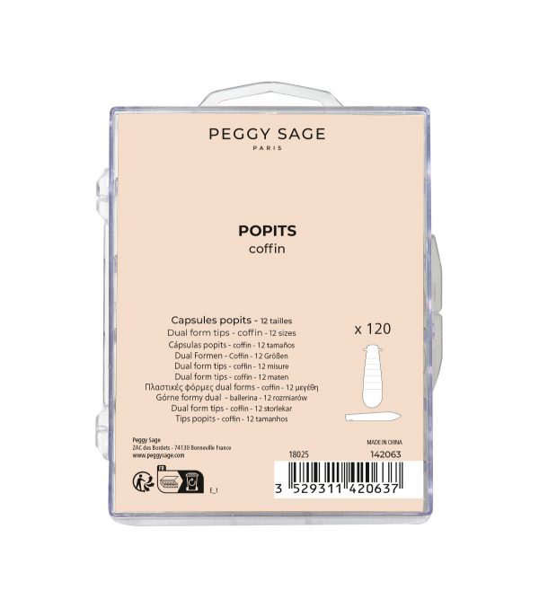 PEGGY SAGE Cápsulas popits x120 – coffin