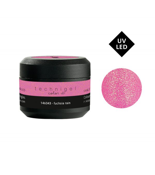 PEGGY SAGE Gel UV/LED color para uñas Fuchsia Rain 5 g
