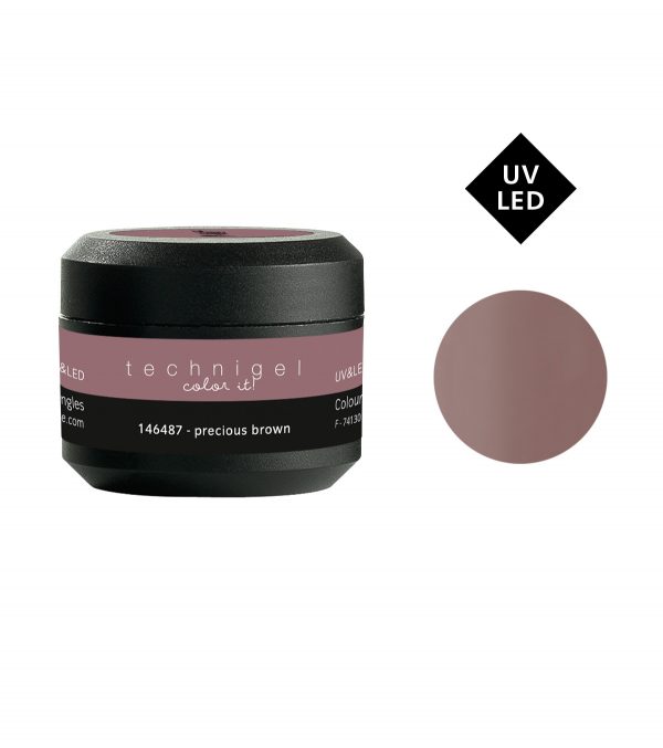 PEGGY SAGE Gel UV/LED color para uñas precious brown 5 g