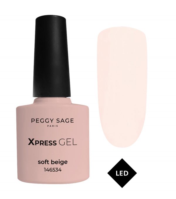 PEGGY SAGE Gel 3-en-1 XPRESS GEL – soft beige 7 ml