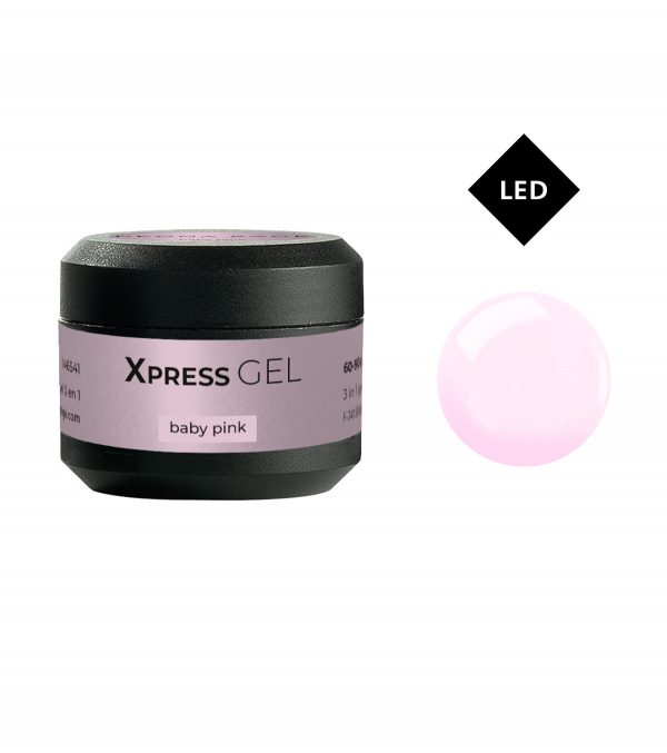 PEGGY SAGE Gel 3-en-1 XPRESS GEL – baby pink 15 ml