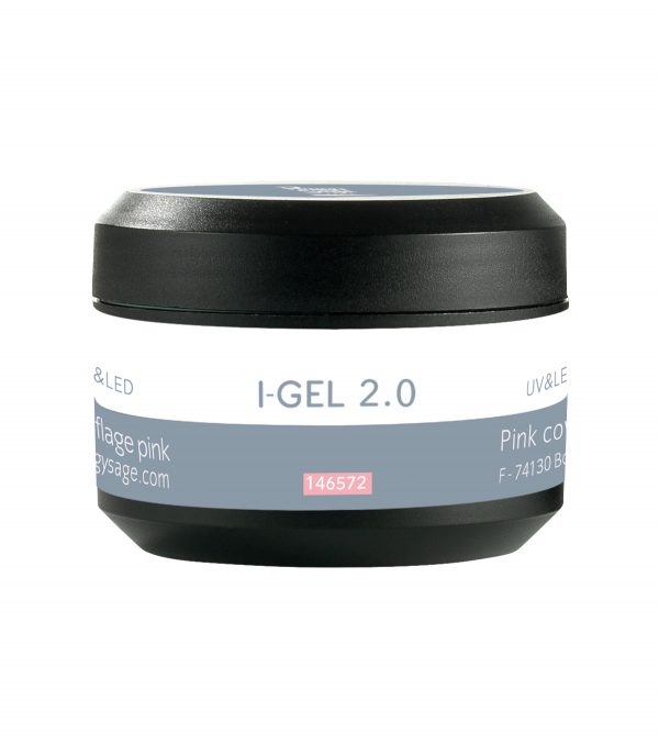 PEGGY SAGE Gel de camuflaje rosa UV&LED I-GEL 2.0 - 50 g