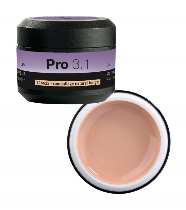 PEGGY SAGE Pro 3.1 Gel monofásico UV&LED 15 g Camuflaje Natural Beige
