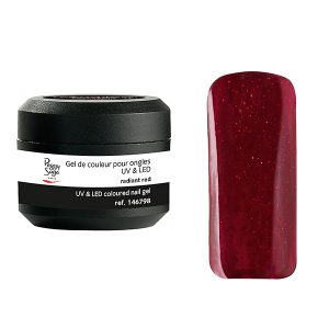 PEGGY SAGE Gel UV/LED color para uñas radiant red 5 g