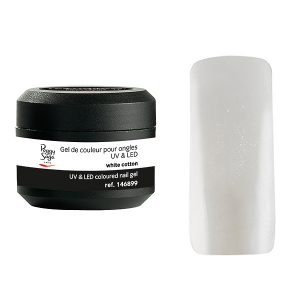 PEGGY SAGE Gel UV/LED color para uñas white cotton 5 g