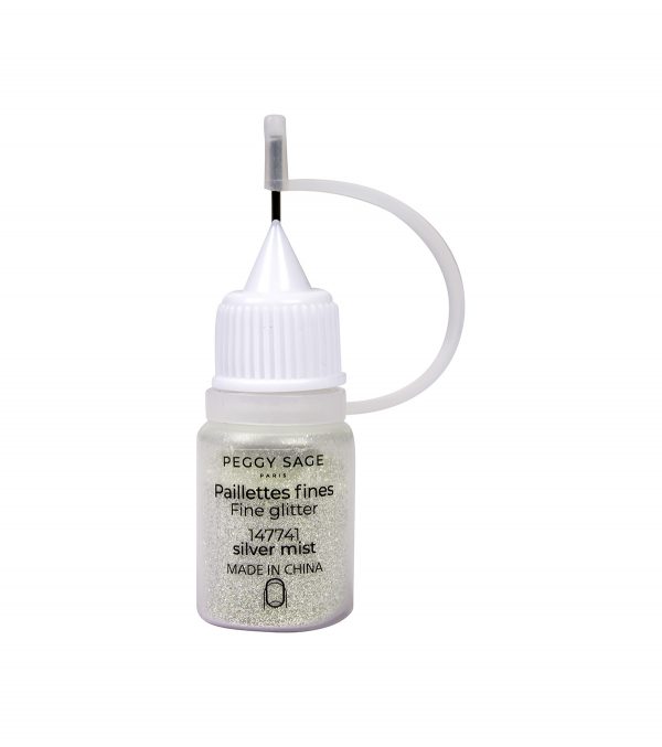 PEGGY SAGE Purpurina fina - silver mist