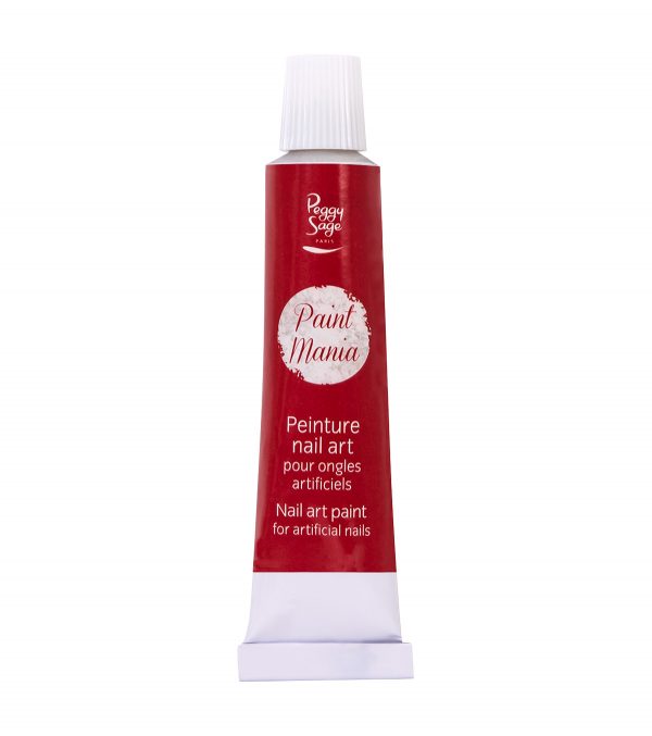 PEGGY SAGE Pintura nail art Paint mania red 12ml