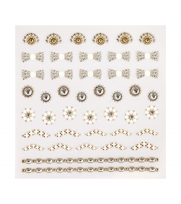 PEGGY SAGE Adornos adhesives para uñas jewel