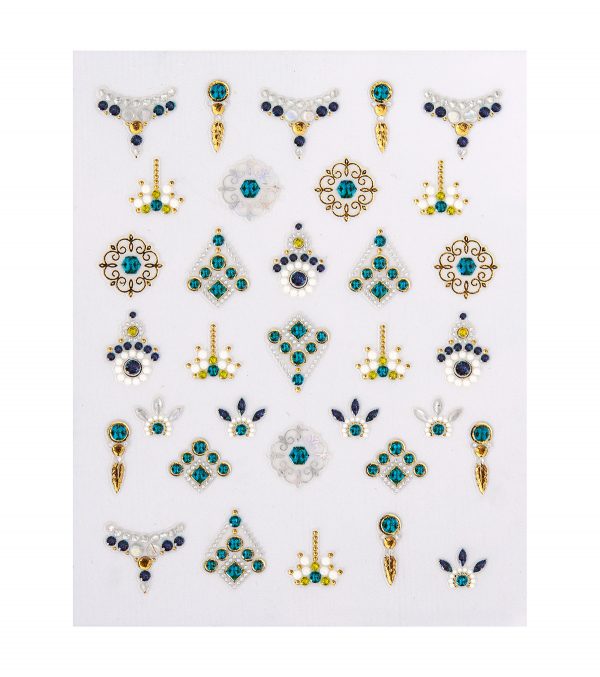 PEGGY SAGE Adornos adhesivos para uñas LUXURY