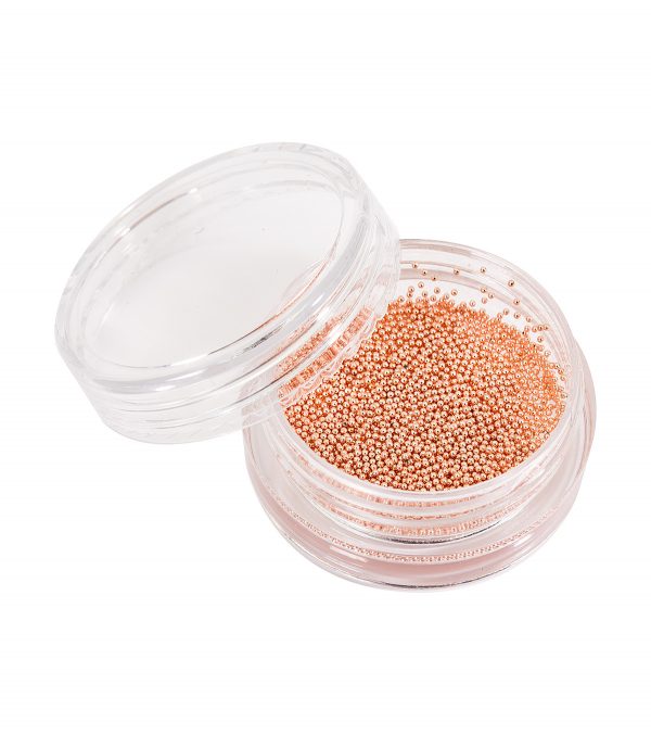 PEGGY SAGE Adornos para uñas Mini Balls - rose gold 3g