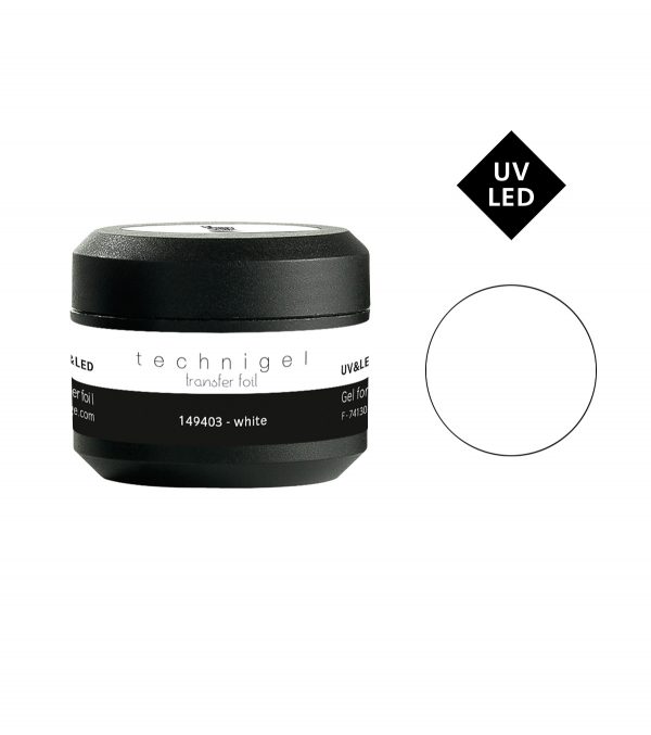 PEGGY SAGE Gel UV/LED para uñas transfer foil - white