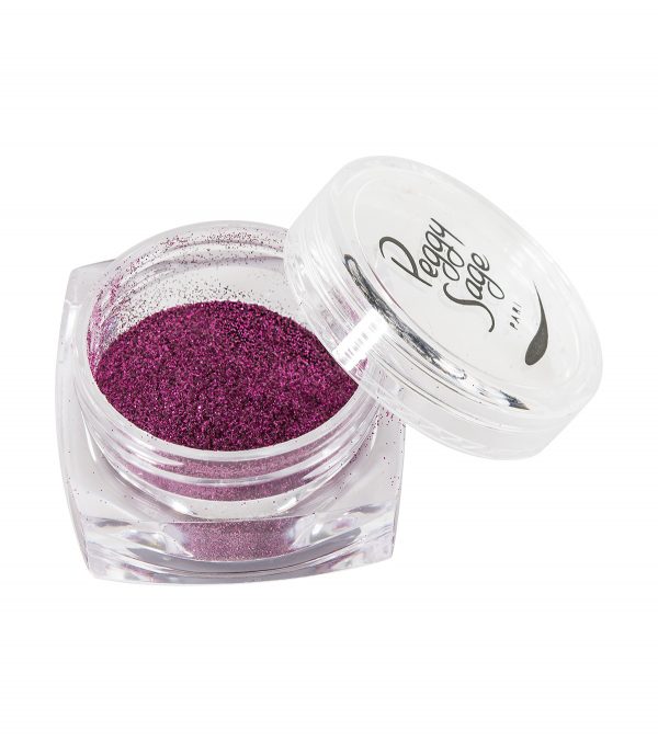 PEGGY SAGE Purpurinas para uñas metallic fuchsia