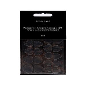 PEGGY SAGE Parches adhesivos para uñas artificiales x240