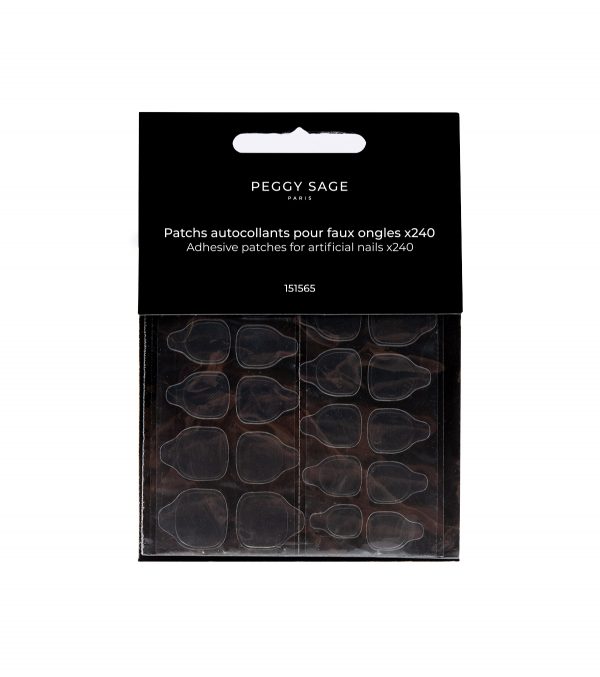 PEGGY SAGE Parches adhesivos para uñas artificiales x240