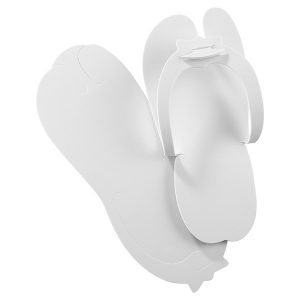 PEGGY SAGE Zapatillas desechables blancas par