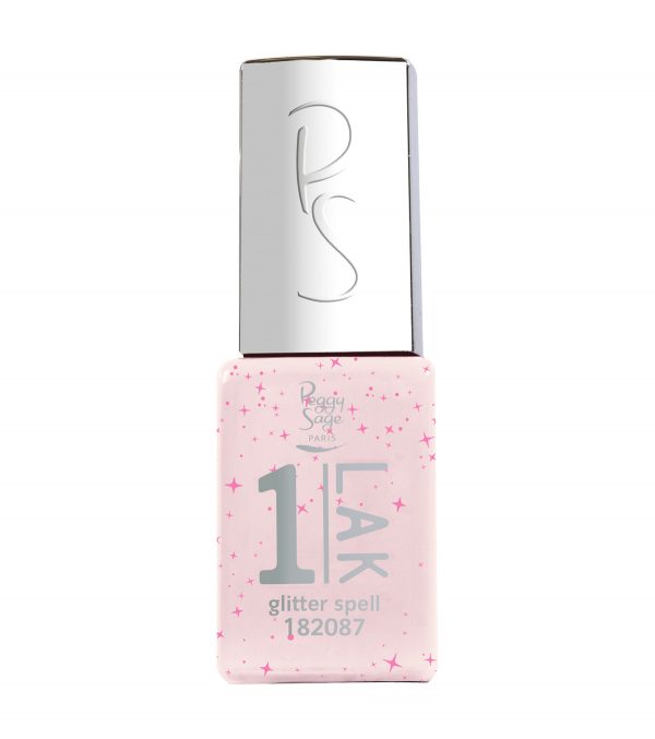 PEGGY SAGE One-LAK 1-step gel polish  glitter spell