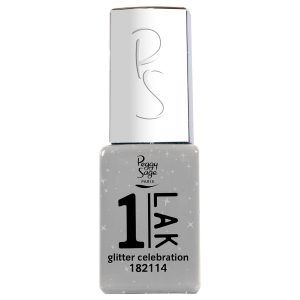 PEGGY SAGE One-LAK 1-step gel polish  glitter celebration
