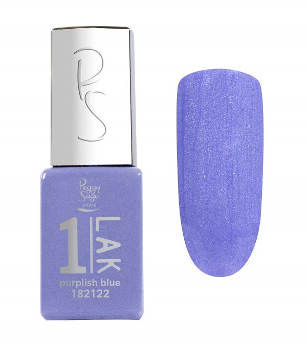 PEGGY SAGE One-LAK 1-step gel polish  Purplish blue