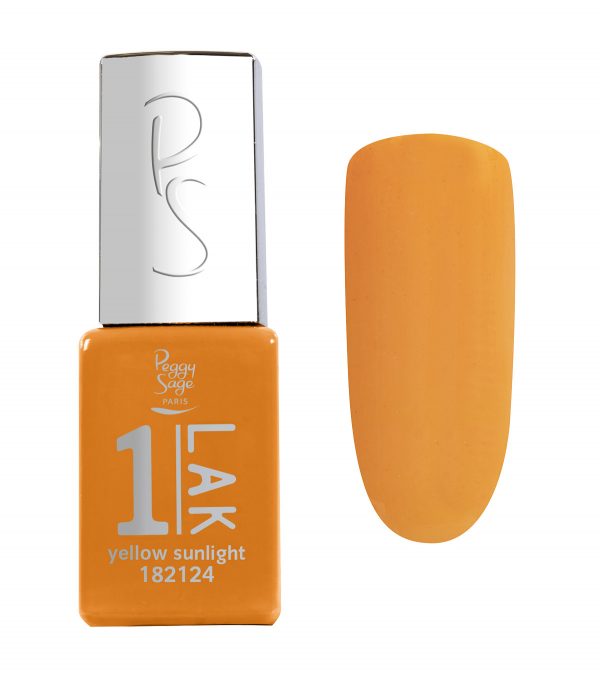 PEGGY SAGE One-LAK 1-step gel polish  yellow sunlight
