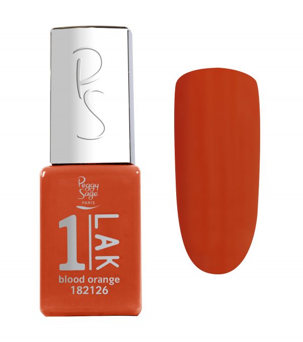 PEGGY SAGE One-LAK 1-step gel polish  blood orange