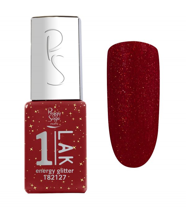PEGGY SAGE One-LAK 1-step gel polish  energy glitter