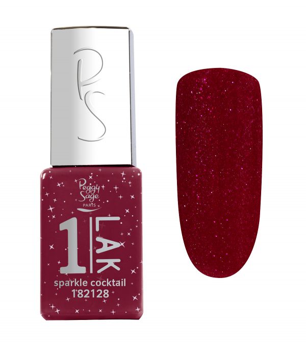 PEGGY SAGE One-LAK 1-step gel polish  sparkle cocktail