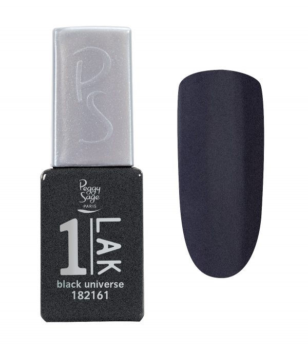PEGGY SAGE One-LAK 1-step gel polish  black universe